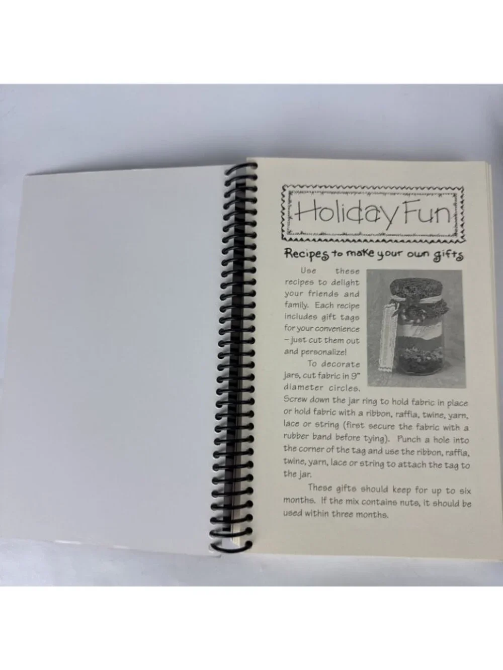Gifts in a Jar Recipes Cookbooks 2002 Set of 2 Books holiday gifts mom grandma